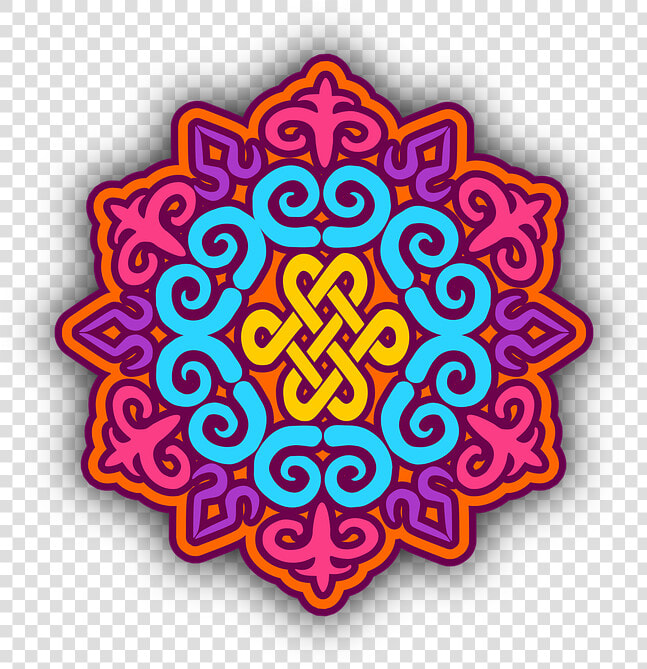 Transparent Colorful Mandala Png   Colorful Mandala  Png DownloadTransparent PNG