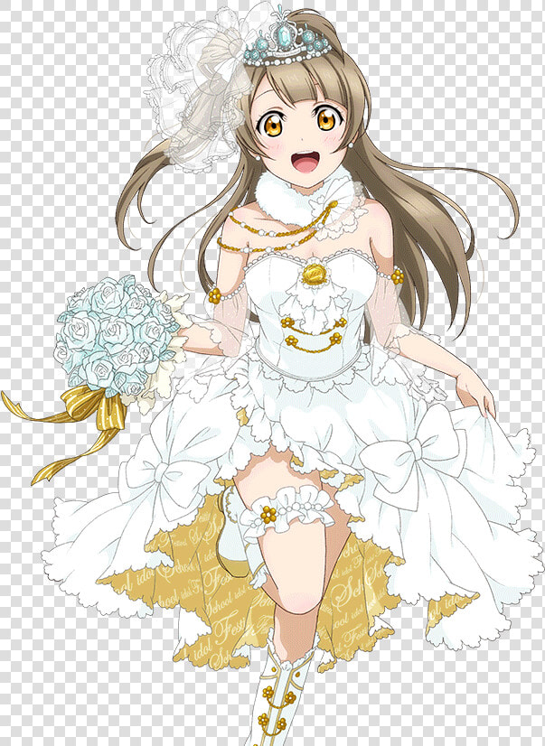 Love Live Minami Kotori Kawaii Cosplay Costume Wedding   My Idol Tomodachi School  HD Png DownloadTransparent PNG