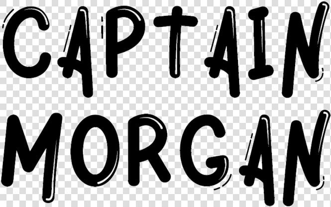 Captian Morgan Headline   Calligraphy  HD Png DownloadTransparent PNG