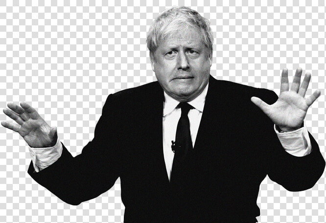 Boris Johnson Black And White  HD Png DownloadTransparent PNG