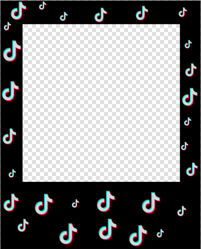  tiktok  logo  polaroid  polaroidframe  polaroidrahmen   Circle  HD Png DownloadTransparent PNG