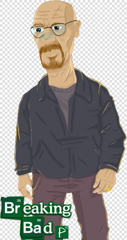 Walter White Png Transparent Image   Breaking Bad Cartoon Png  Png DownloadTransparent PNG