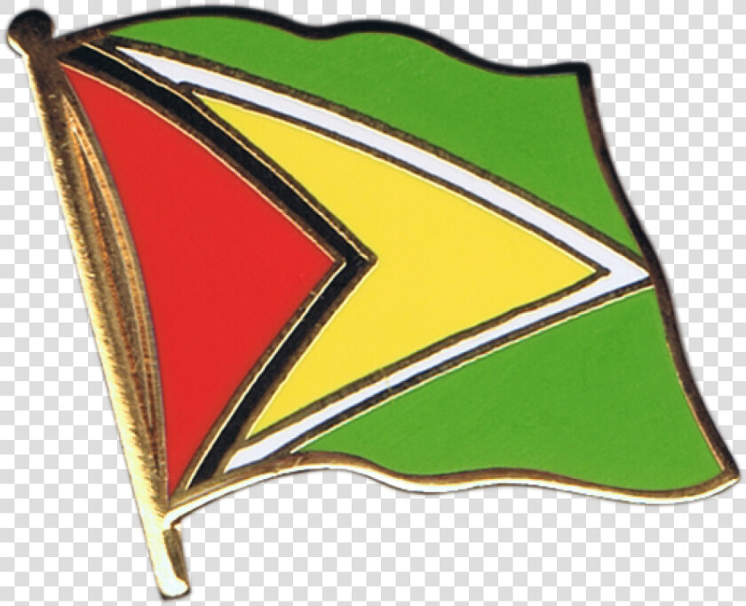 Guyana Flag Pin  Badge   Mexican Flag Drawing Easy  HD Png DownloadTransparent PNG