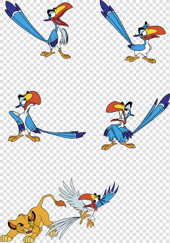 Zazu Lion King Small  HD Png DownloadTransparent PNG