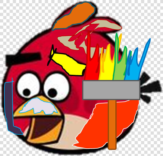 Angry Birds Fanon Wiki   Angry Birds Red Meme  HD Png DownloadTransparent PNG