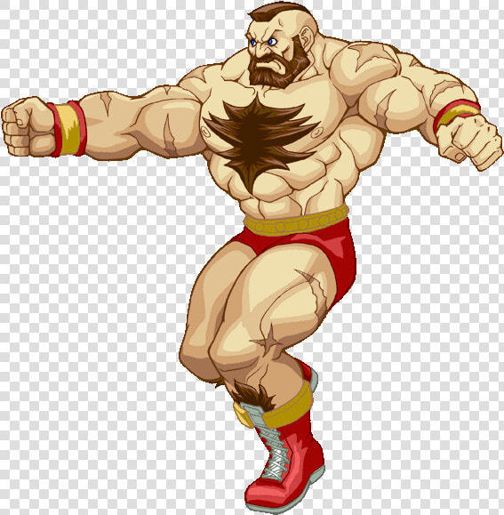 Zangief Sirlin Net Game Design Clipart Of Street Sign   Zangief Street Fighter Two  HD Png DownloadTransparent PNG