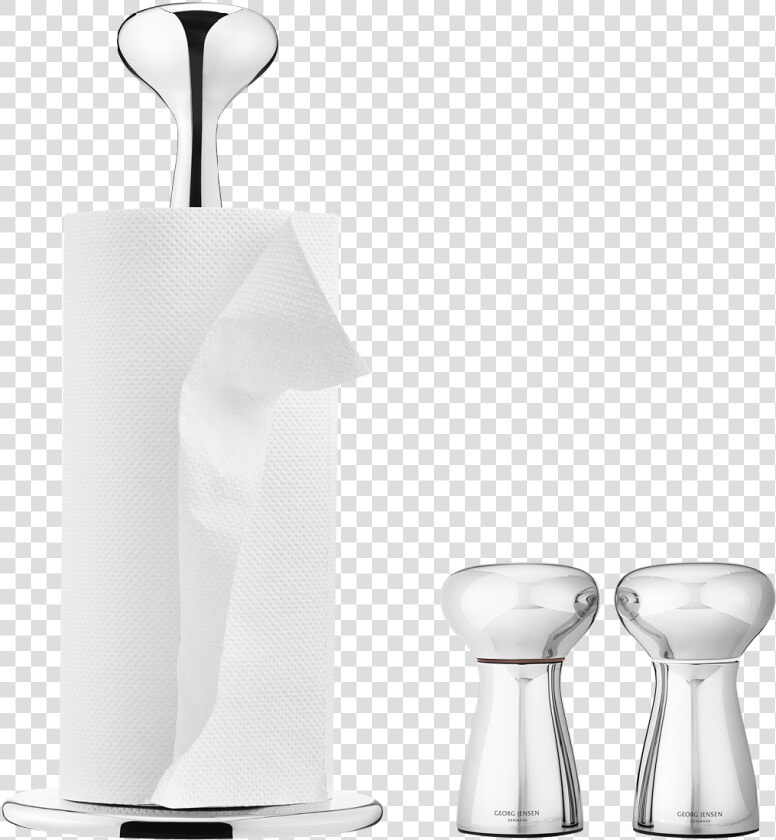 Alfredo Table Set  Kitchen Roll Holder  amp  Salt  amp  Pepper   Georg Jensen Alfredo Paper  HD Png DownloadTransparent PNG