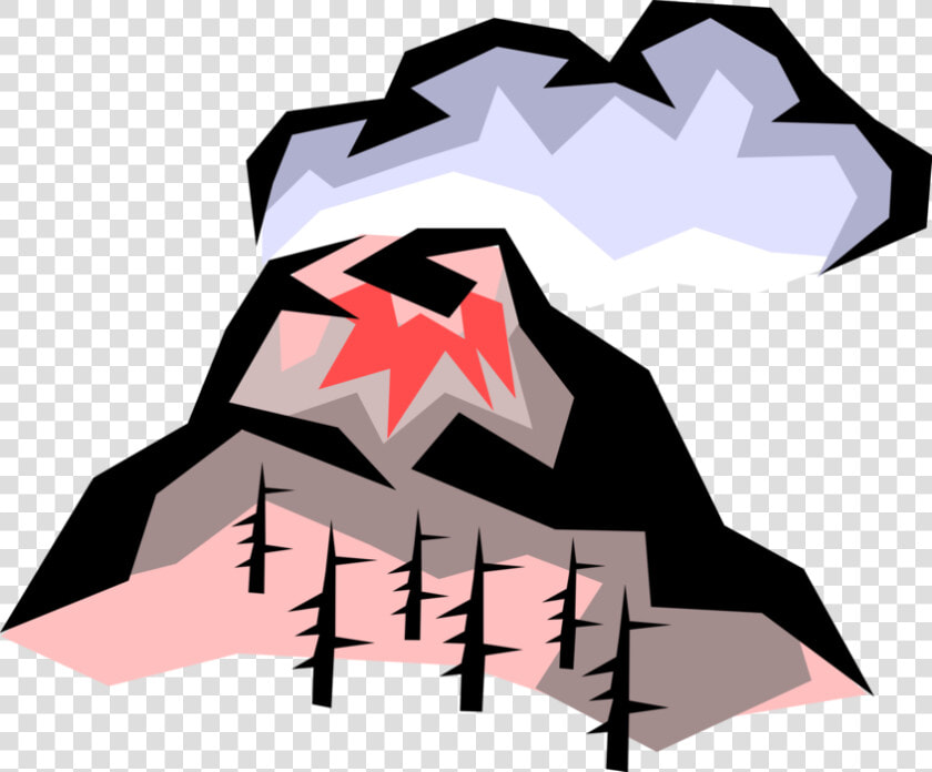 Vector Illustration Of Volcano Violent Eruption With   Consumer Protection Act 1987  HD Png DownloadTransparent PNG