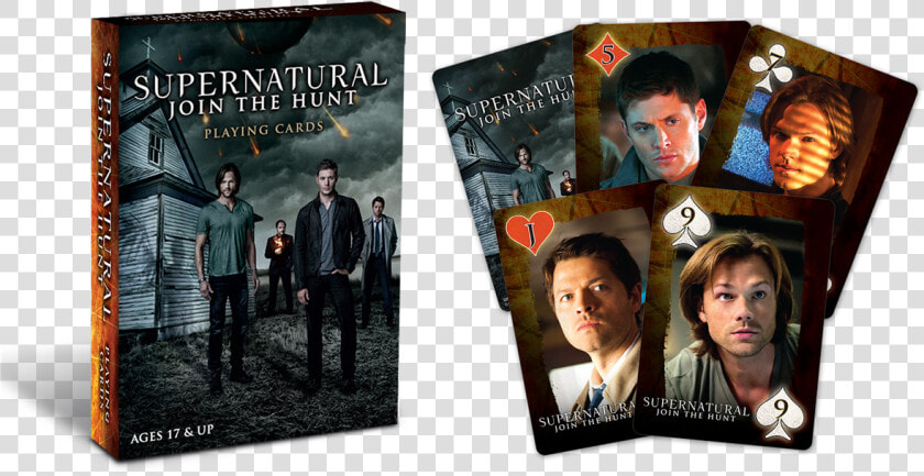 Join The Hunt Playing Cards Deck B Contents   Supernatural Playing Cards Deck B  HD Png DownloadTransparent PNG