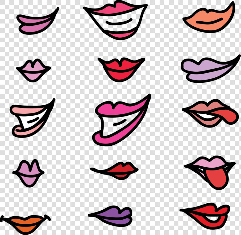 Pink text cheek   Mouths Clip Art  HD Png DownloadTransparent PNG