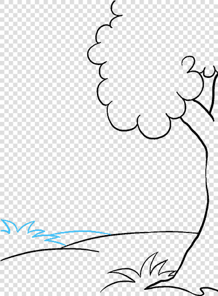 How To Draw Cartoon Forest   Easy To Draw Forest  HD Png DownloadTransparent PNG