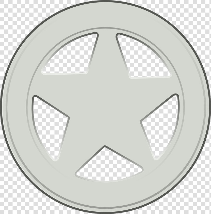 Sheriff Badge   Texas Ranger Badge Clip Art  HD Png DownloadTransparent PNG