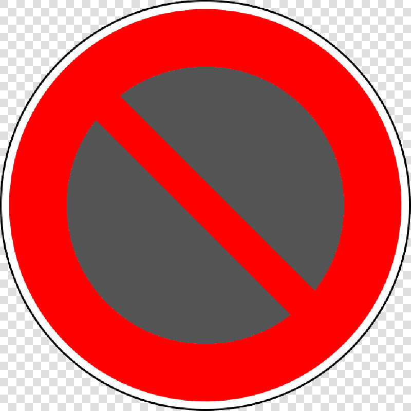 No Parking  Traffic Sign  Sign  Regulatory Sign   Verboten Schild  HD Png DownloadTransparent PNG