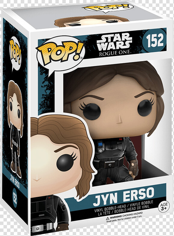 Jyn Erso Pop Vinyl  HD Png DownloadTransparent PNG