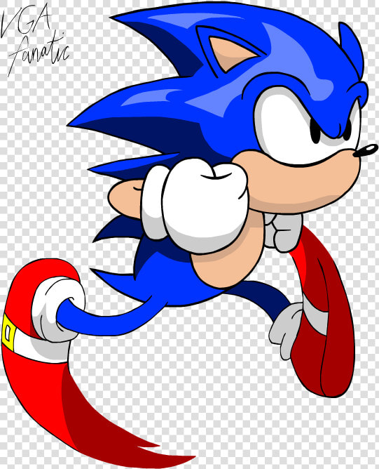 Sanya Clipart Kids   Classic Sonic Running Animation  HD Png DownloadTransparent PNG