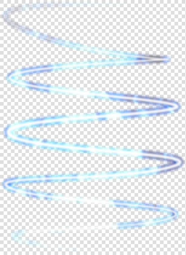  blueflame  blue  swirl  spiral  spring  neon  glowing   Cable  HD Png DownloadTransparent PNG