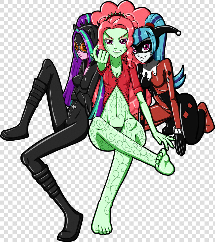 Mlp Gotham City Sirens  HD Png DownloadTransparent PNG