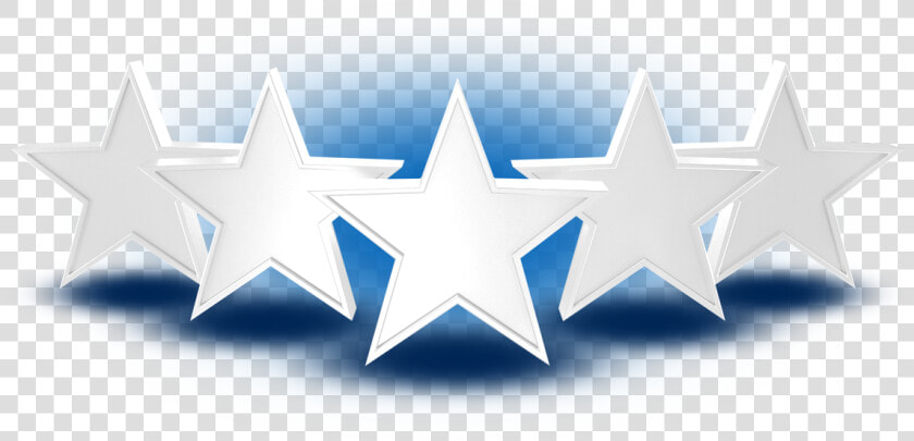 3d White 5star Featuredcontent   Finance  HD Png DownloadTransparent PNG