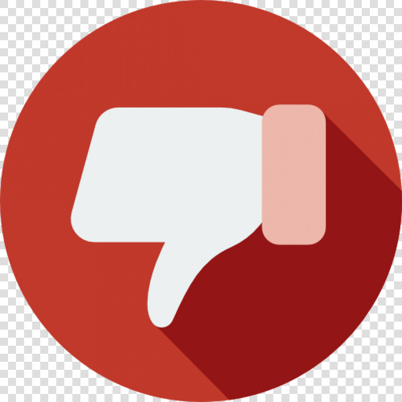 Flat Design Dislike Button Png Image   Dislike Png  Transparent PngTransparent PNG