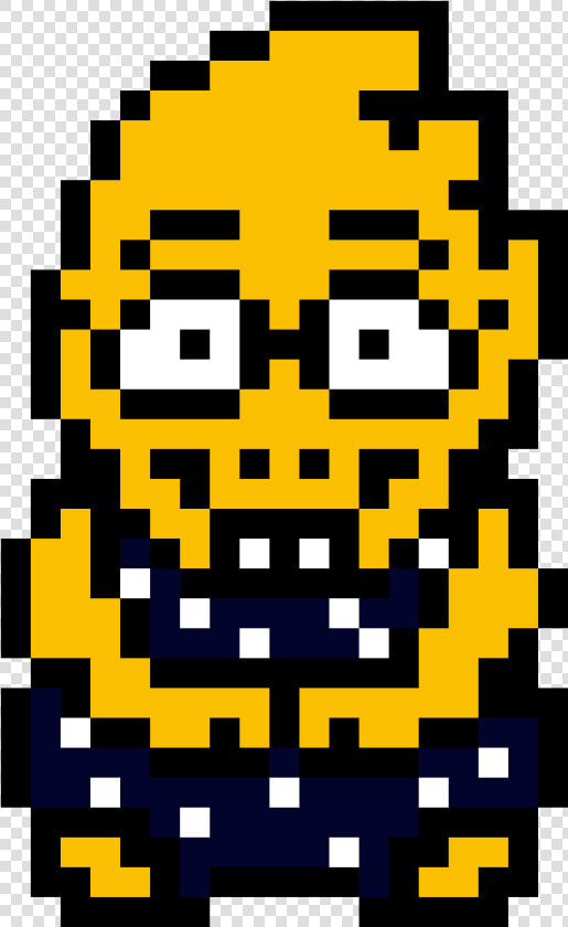 Undertale Alphys Pixel Art  HD Png DownloadTransparent PNG