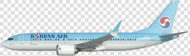 Korean Air Boeing 737 Max  HD Png DownloadTransparent PNG