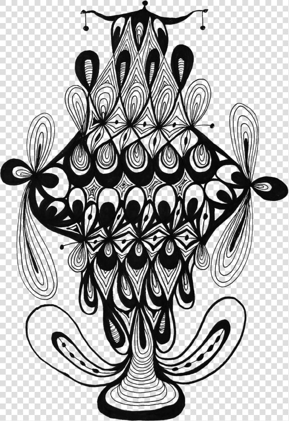 Image Free Stock Betta Drawing Zentangle   Illustration  HD Png DownloadTransparent PNG