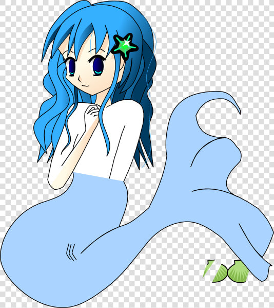 Blue Mermaid Svg Clip Arts   Mermaid  HD Png DownloadTransparent PNG