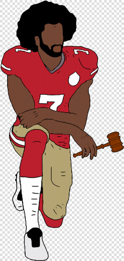 Colin Kaepernick Kneeling Clipart  HD Png DownloadTransparent PNG