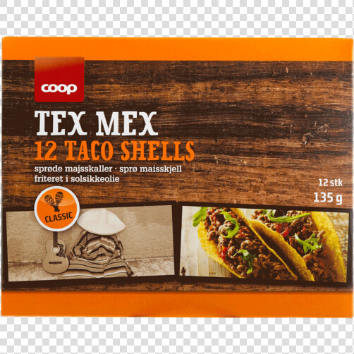 Coop Mexico Taco Shells 135g   Flyer  HD Png DownloadTransparent PNG