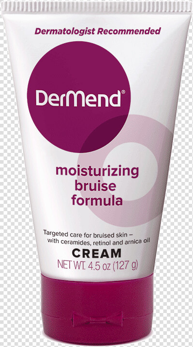 Dermend Moisturizing Bruise Formula Cream Tube   Dermend Cream  HD Png DownloadTransparent PNG