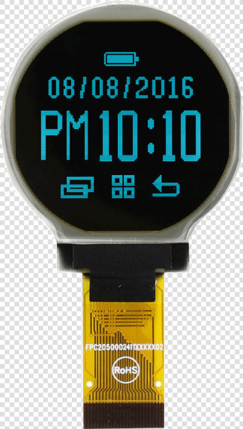 Circular Oled Display    Wyświetlacz Oled  HD Png DownloadTransparent PNG