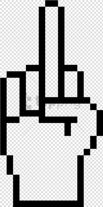 Free Png Download Jason Mask Pixel Art Png Images Background   Middle Finger Pixel Art  Transparent PngTransparent PNG