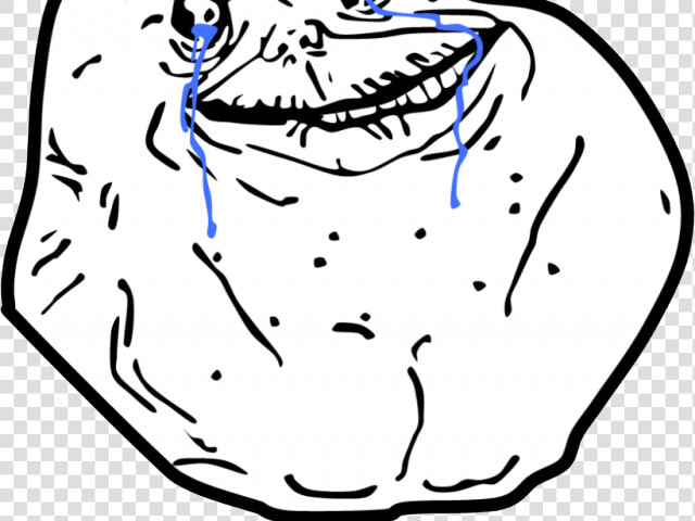 Transparent Forever Alone Meme Png   Forever Alone Troll Png  Png DownloadTransparent PNG