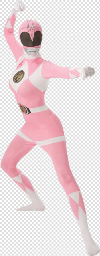 Pink Mighty Morphin Power Ranger Costume  HD Png DownloadTransparent PNG