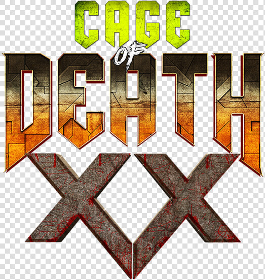 Czw S Cage Of Death Xx Logo   Graphic Design  HD Png DownloadTransparent PNG