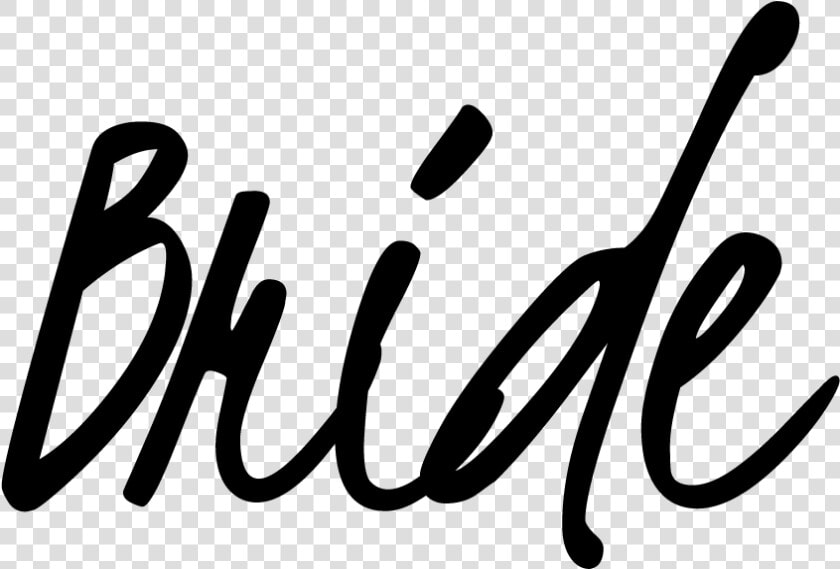 Here Comes The Bride Png   Calligraphy  Transparent PngTransparent PNG