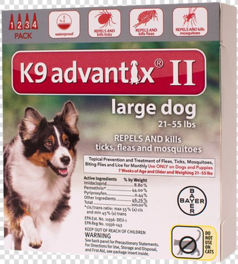 K9 Advantix 2 Extra Large Dog 4 Pack  HD Png DownloadTransparent PNG