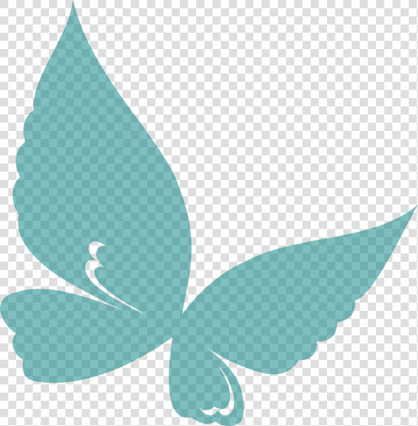 Teal Butterfly Clip Art   Clip Art Green Butterfly  HD Png DownloadTransparent PNG