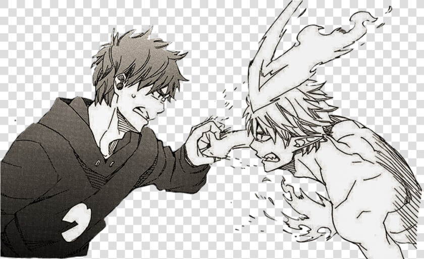 Here Is Rin Vs   Rin Okumura White Hair  HD Png DownloadTransparent PNG