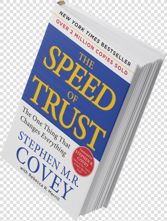 Speed Of Trust Book 2018   Speed Of Trust  HD Png DownloadTransparent PNG