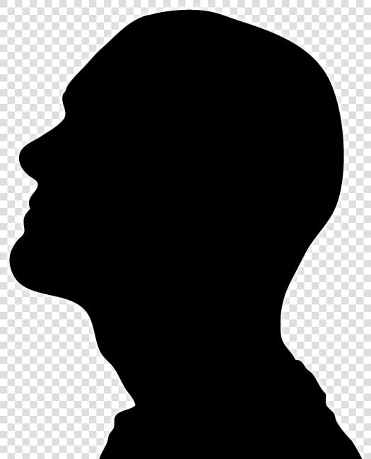 Man Head Silhouette   Shadow Head Clip Art  HD Png DownloadTransparent PNG