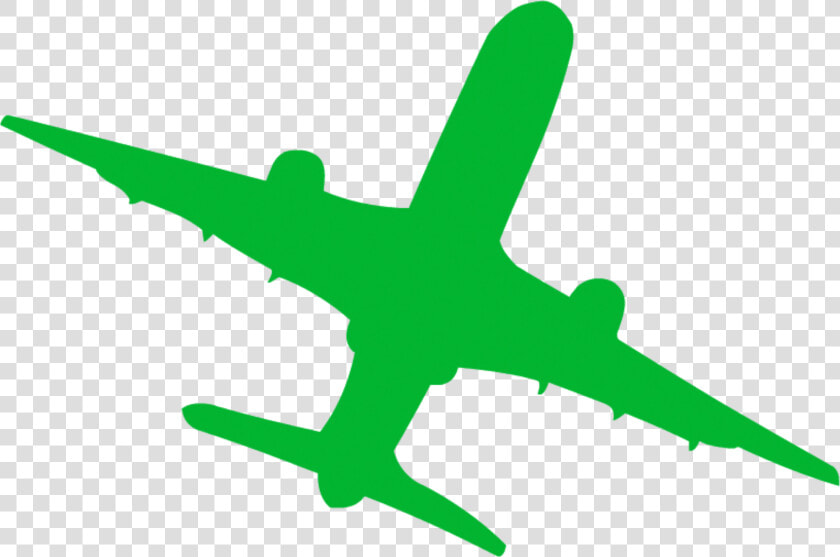 Clipart Plane Commercial Airplane   Plane Logo Green Png  Transparent PngTransparent PNG