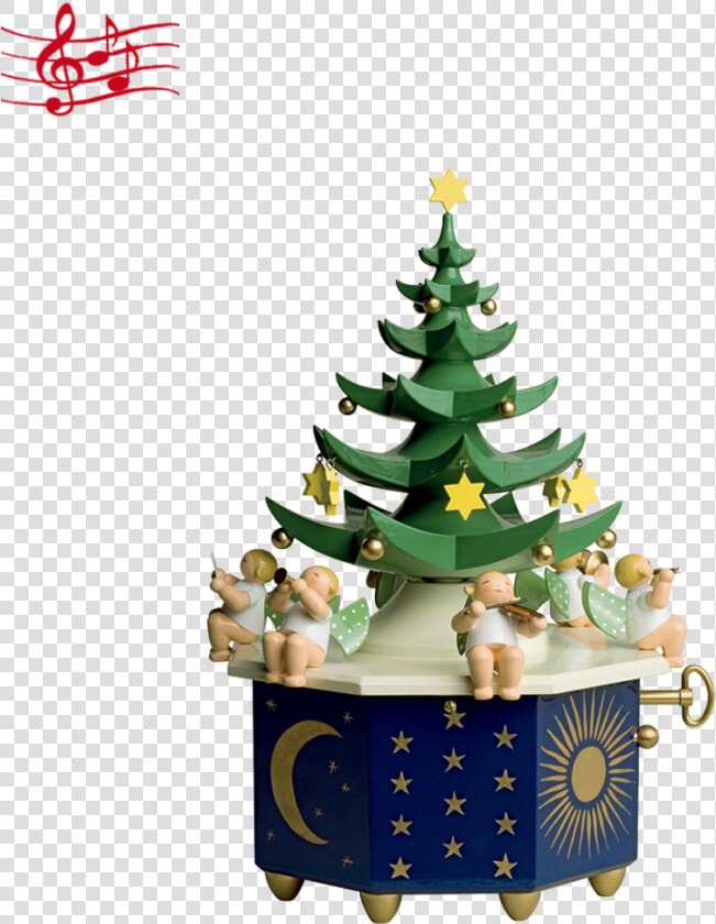 Music Box Christmas Tree   Wendt Kuhn Music Boxes  HD Png DownloadTransparent PNG