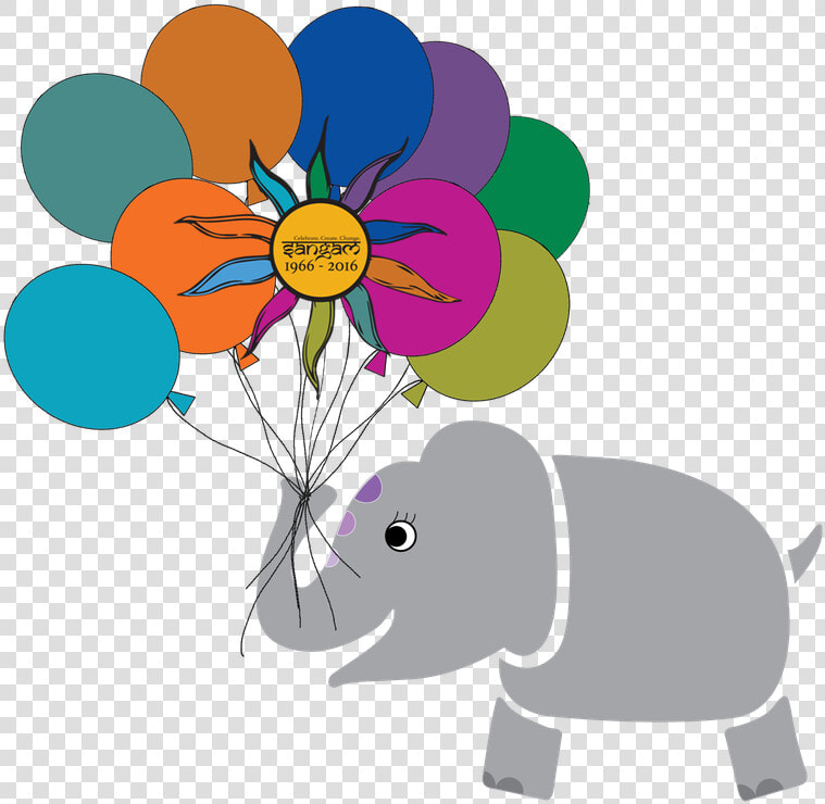 To Celebrate Our 50th Birthday You You Can Enjoy And   Sangam World Centre Elephant  HD Png DownloadTransparent PNG