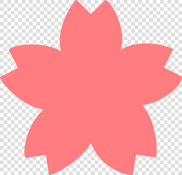 Pink Sakura Svg Clip Arts   Png Sakura Flower Vector  Transparent PngTransparent PNG