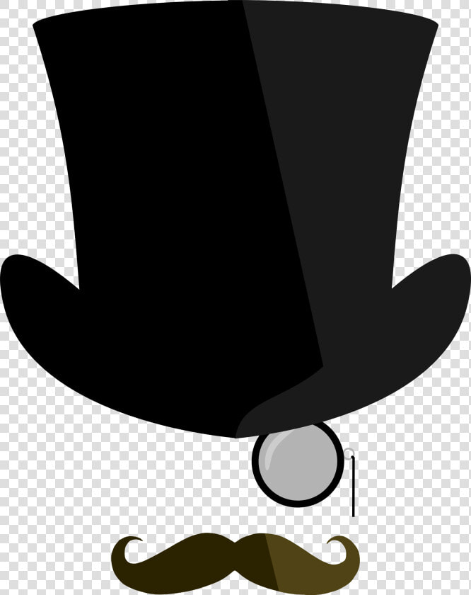 Top Hat Monocle Moustache  HD Png DownloadTransparent PNG