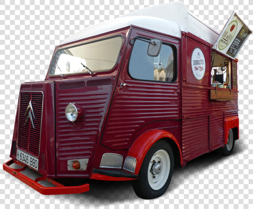 Van  Truck  Old  Vintage  Citroën  Food Truck  HD Png DownloadTransparent PNG