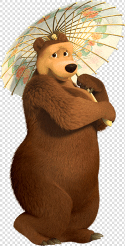 Clip Art Personagens Masha Eo Urso Png   Masha And The Bear Lady Bear  Transparent PngTransparent PNG