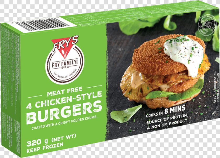 Frys Chicken Style Burger  HD Png DownloadTransparent PNG