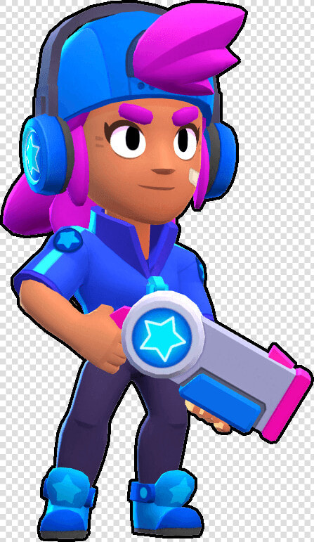 Brawl Stars Star Shelly  HD Png DownloadTransparent PNG